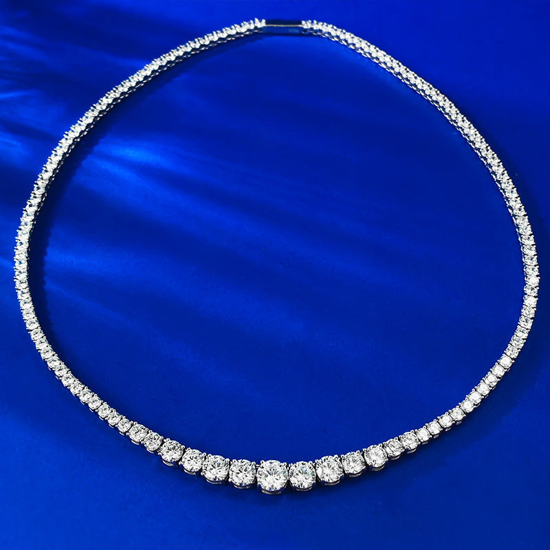 The Cascade Water Drop Necklace — 925 Sterling