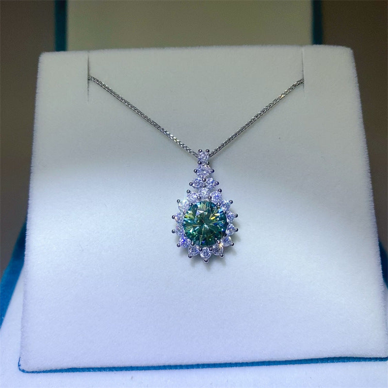 The Infinity Moissanite Statement Necklace