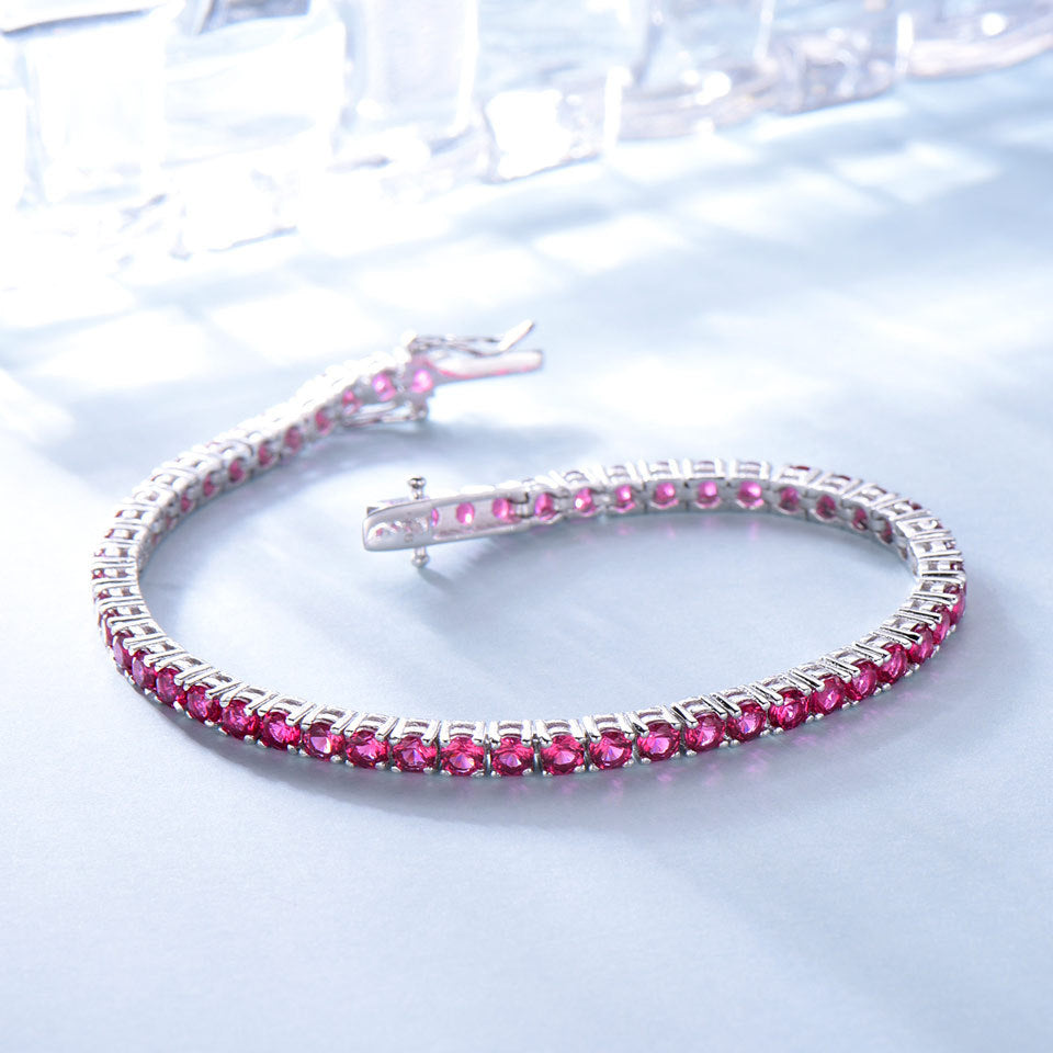 The Sovereign Ruby Tennis Bracelet