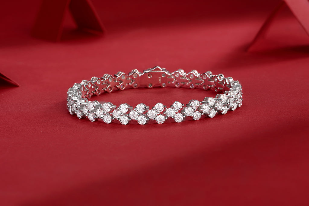 he Lumina Moissanite Bracelet