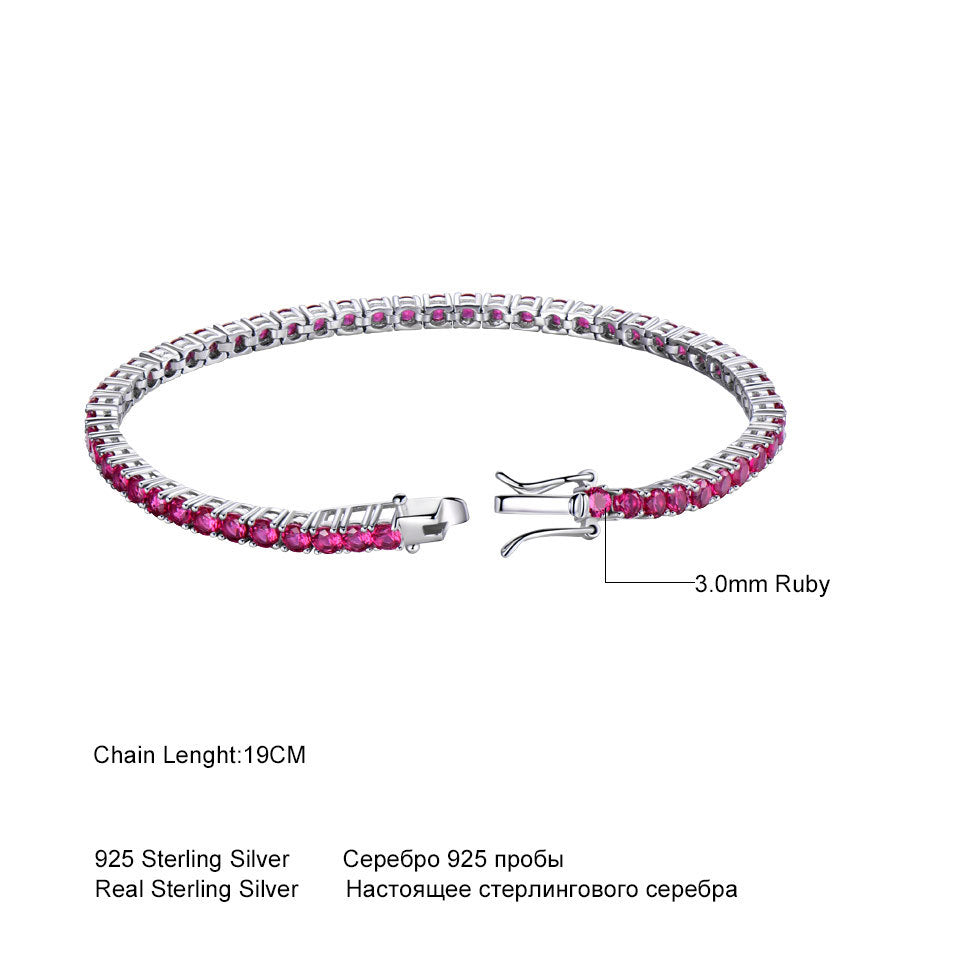 The Sovereign Ruby Tennis Bracelet