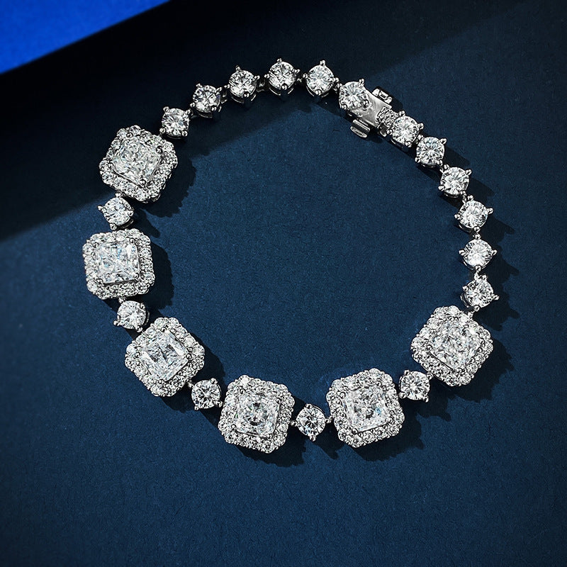 The VVS High-Carbon Diamond Bracelet