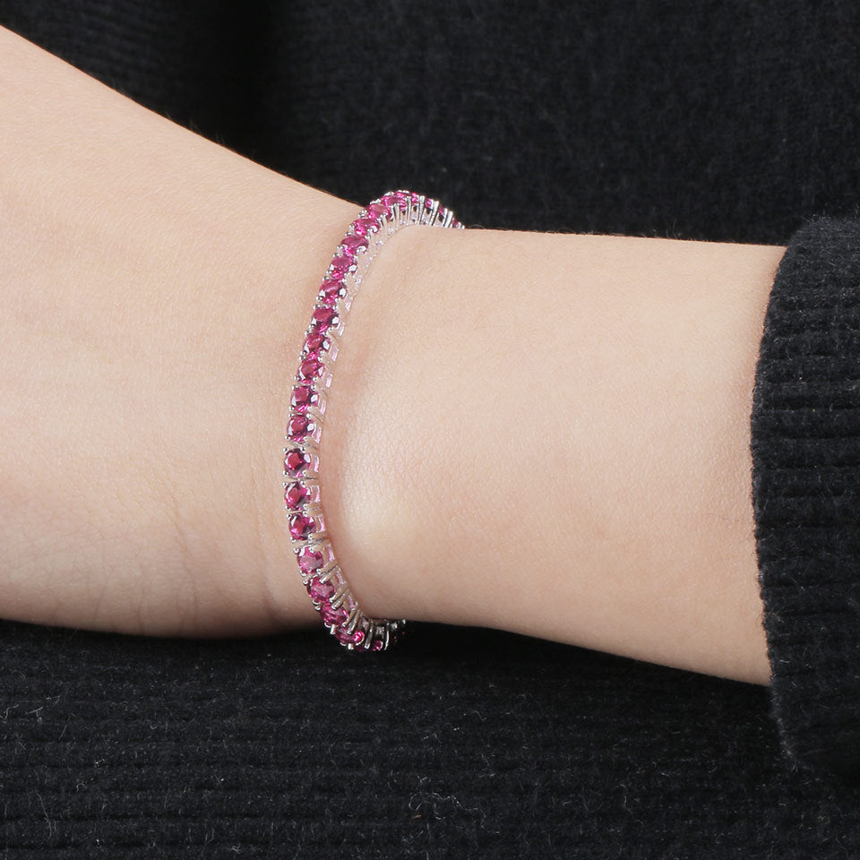 The Sovereign Ruby Tennis Bracelet
