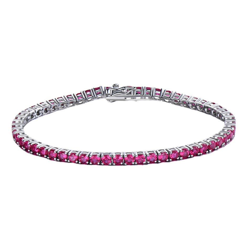 The Sovereign Ruby Tennis Bracelet