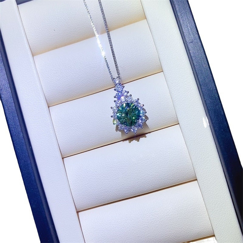 The Infinity Moissanite Statement Necklace