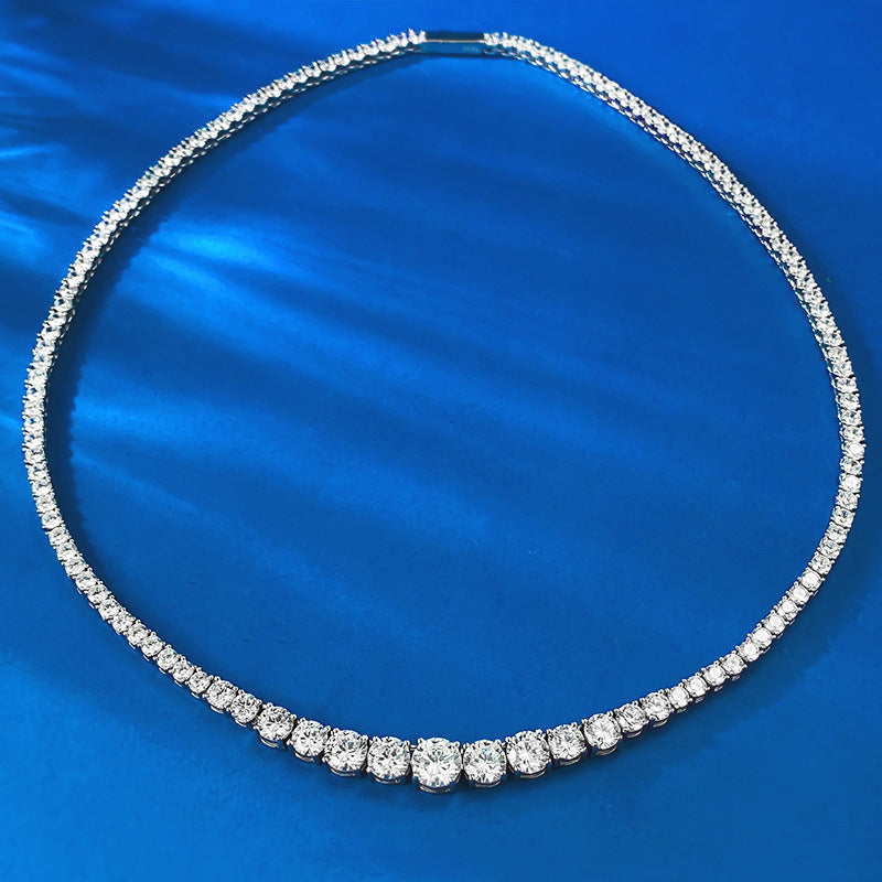 The Cascade Water Drop Necklace — 925 Sterling