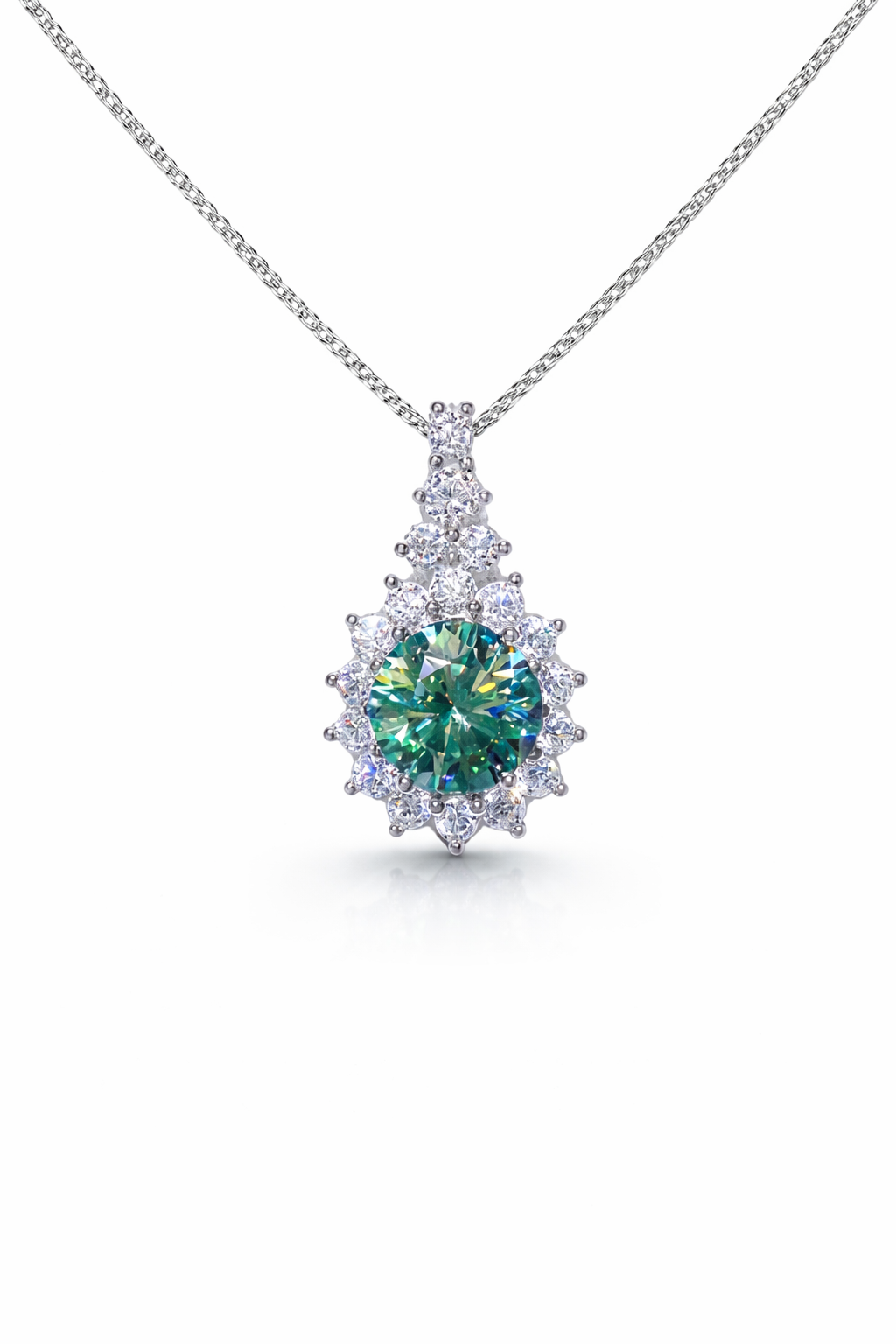 The Infinity Moissanite Statement Necklace