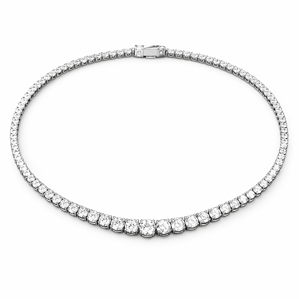 The Cascade Water Drop Necklace — 925 Sterling
